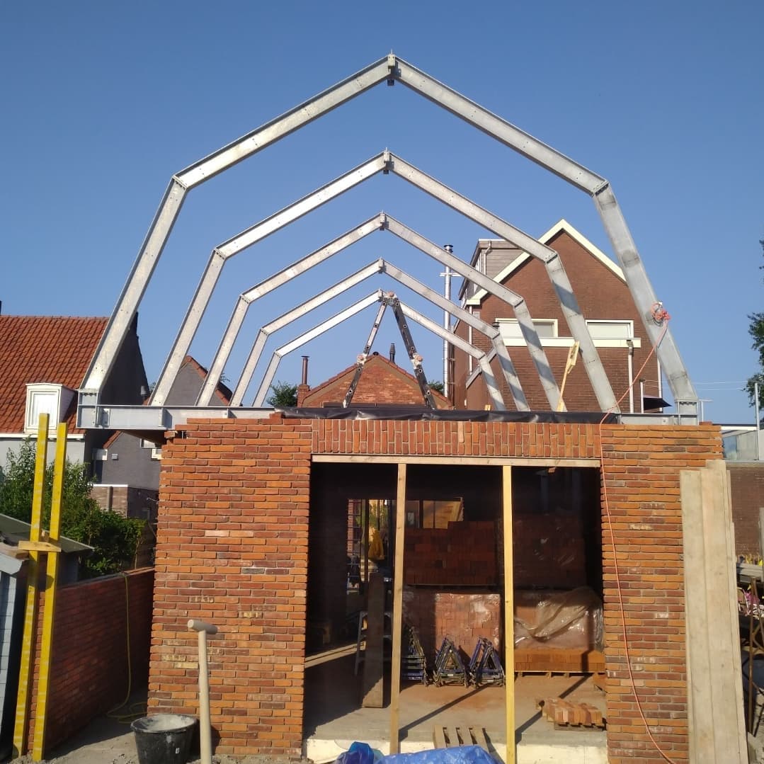 Constructie schuurframe